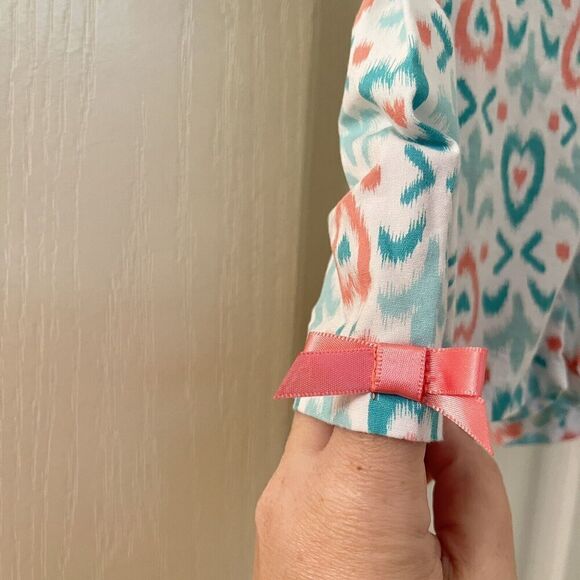 Nannette Applique Mermaid Top and Heart Shorts 2-PC Set Girls Size 4T - Picture 10 of 12